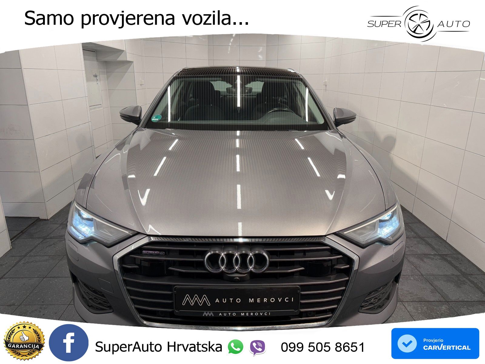 Audi A6 40 TDI (204 KS) quattro ultra S tronic ACC+GR SJED+360+PANO