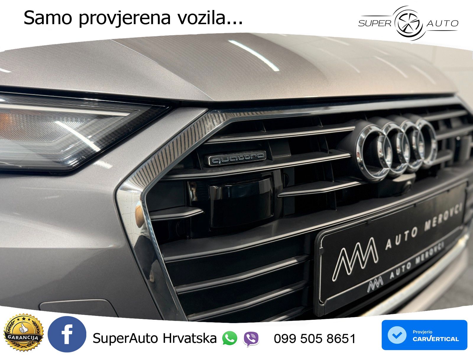 Audi A6 40 TDI (204 KS) quattro ultra S tronic ACC+GR SJED+360+PANO