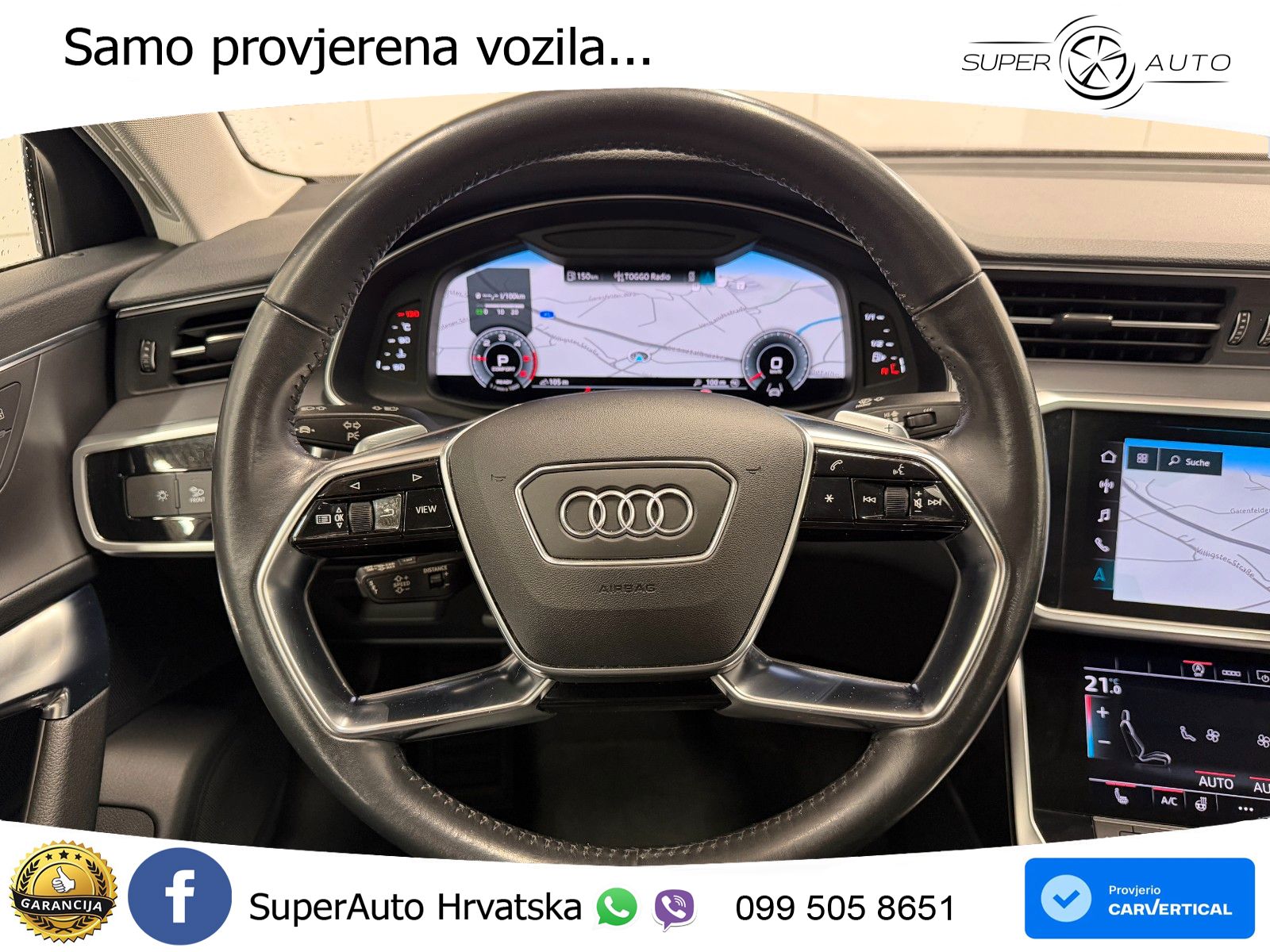 Audi A6 40 TDI (204 KS) quattro ultra S tronic ACC+GR SJED+360+PANO