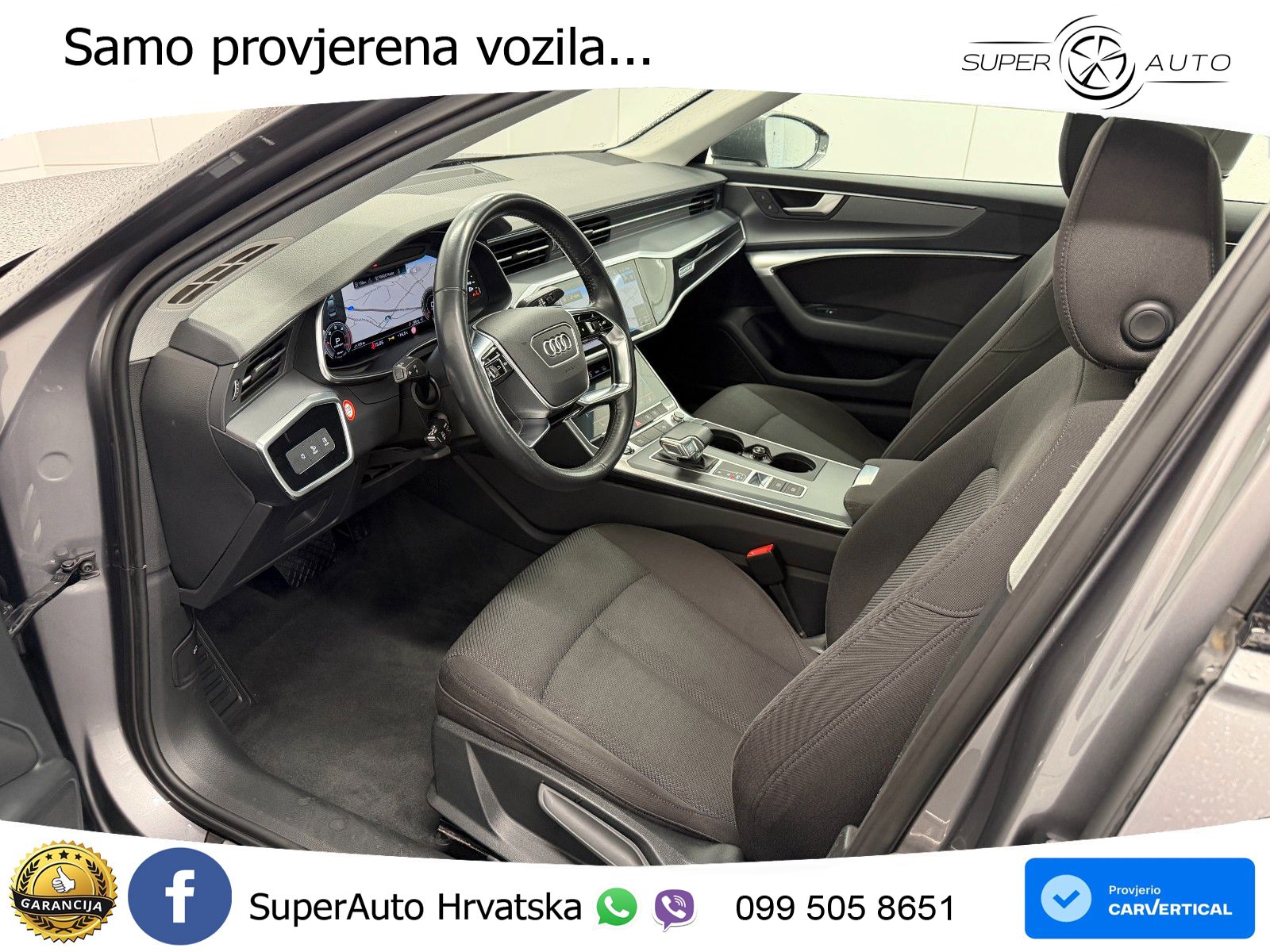 Audi A6 40 TDI (204 KS) quattro ultra S tronic ACC+GR SJED+360+PANO