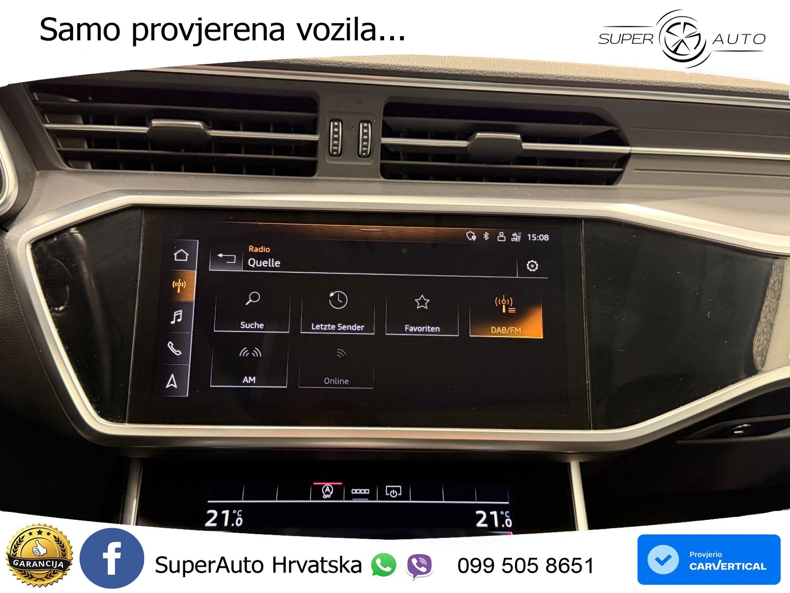Audi A6 40 TDI (204 KS) quattro ultra S tronic ACC+GR SJED+360+PANO