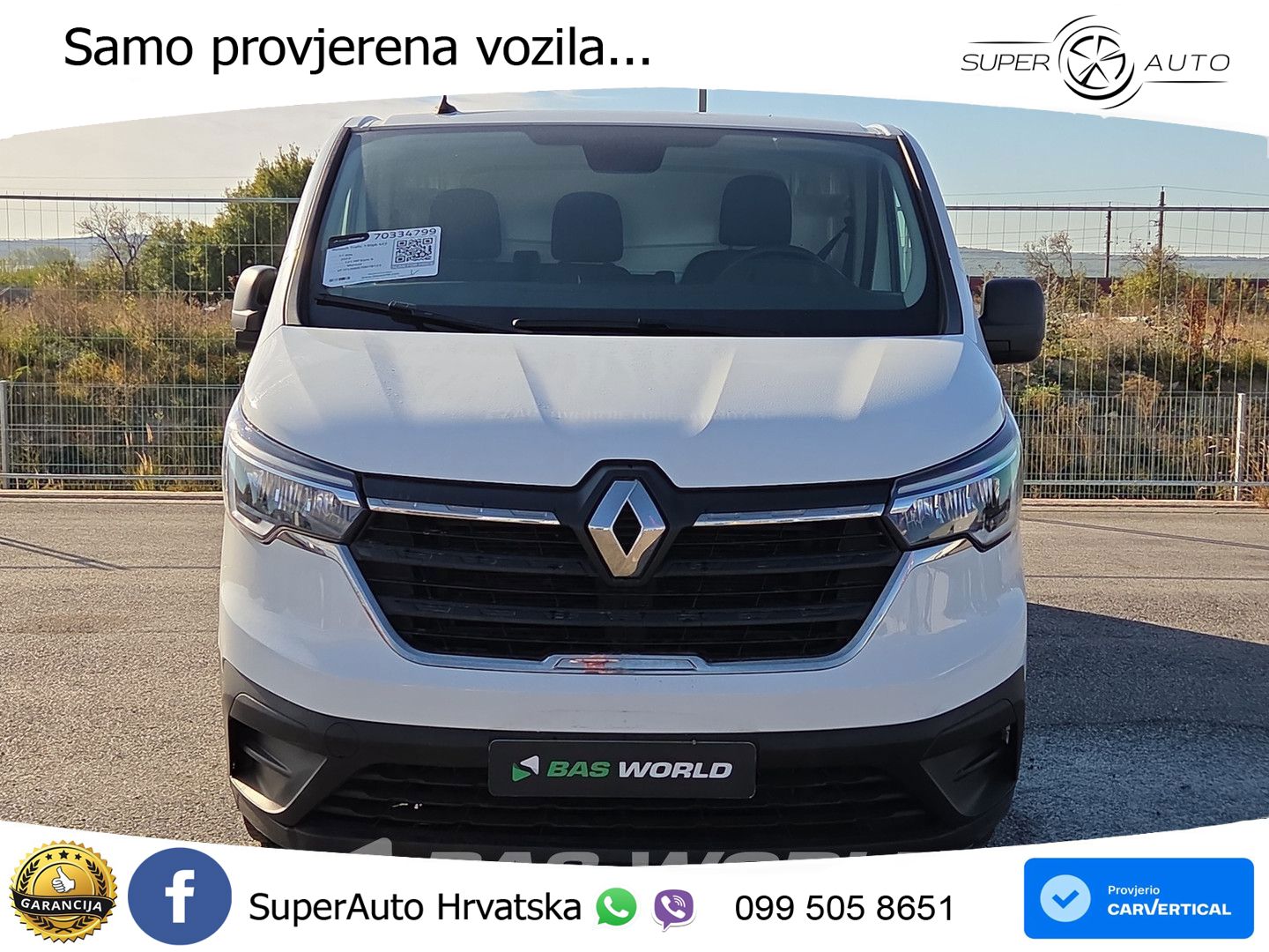 Renault Trafic 130pk L2H1 Klima LED Tempomat Euro6 L2 A/ 131 KS