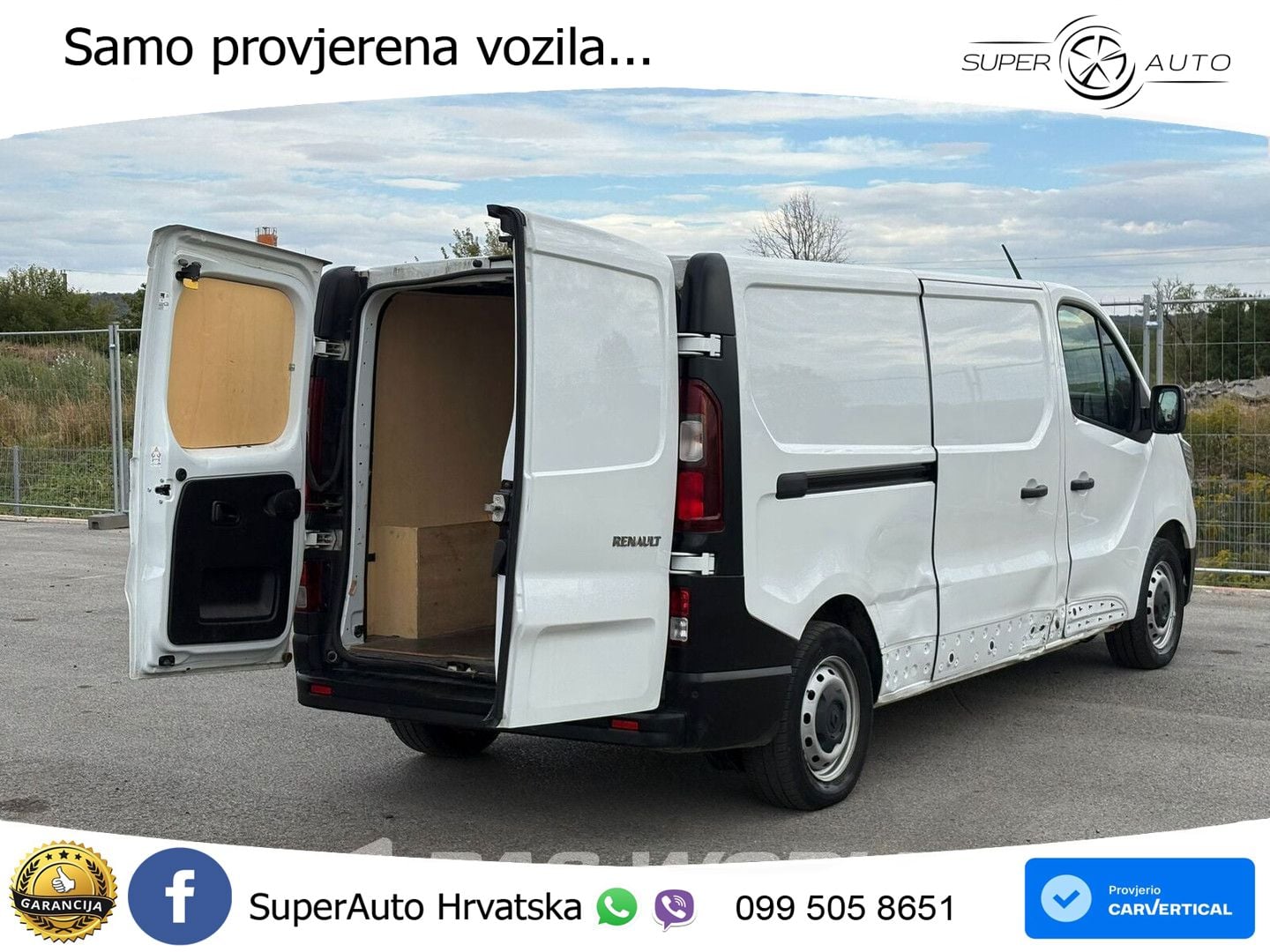 Renault Trafic 130pk L2H1 Klima LED Tempomat Euro6 L2 A/ 131 KS