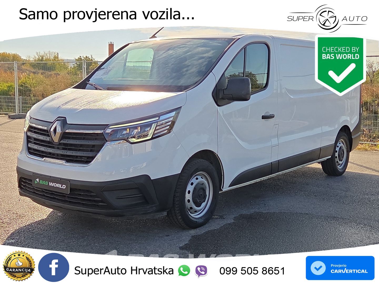 Renault Trafic 130pk L2H1 Klima LED Tempomat Euro6 L2 A/ 131 KS