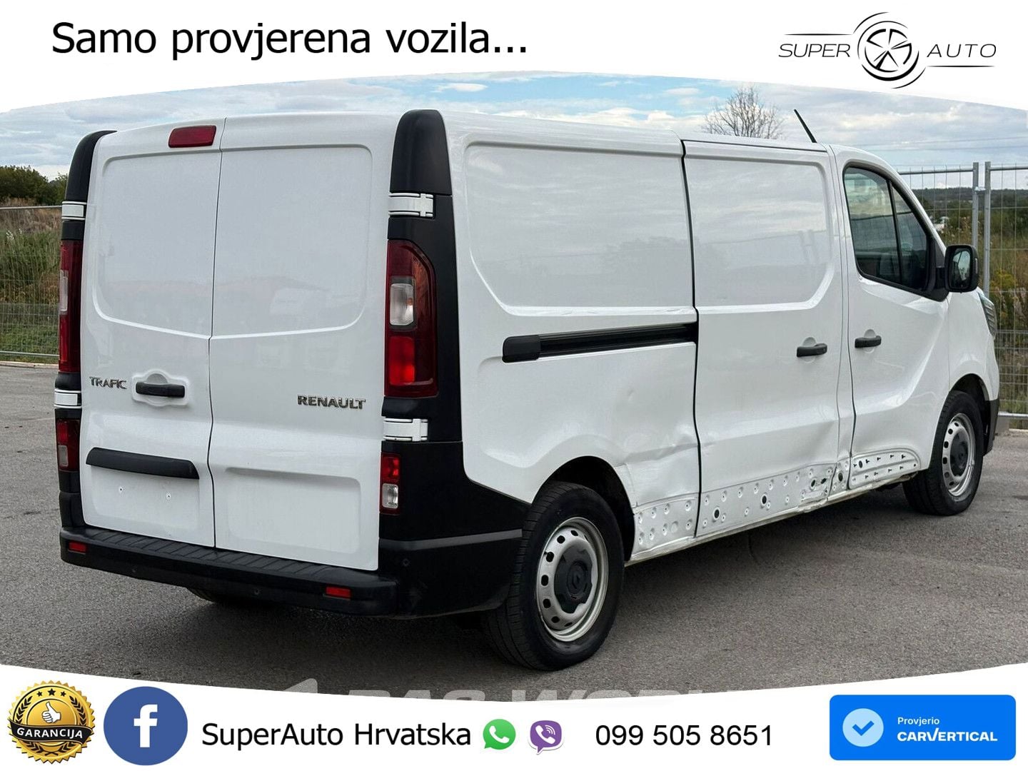 Renault Trafic 130pk L2H1 Klima LED Tempomat Euro6 L2 A/ 131 KS