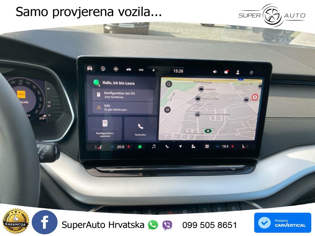 Škoda Octavia Combi 1.5 TSI (150 KS) DSG Selection MATRIX+GR SJED+KAM