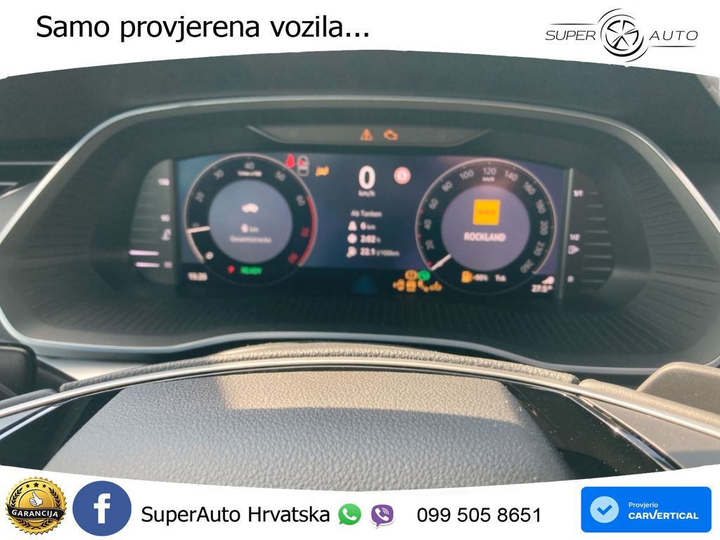 Škoda Octavia Combi 1.5 TSI (150 KS) DSG Selection MATRIX+GR SJED+KAM