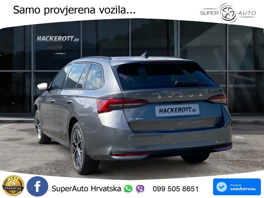 Škoda Octavia Combi 1.5 TSI (150 KS) DSG Selection MATRIX+GR SJED+KAM