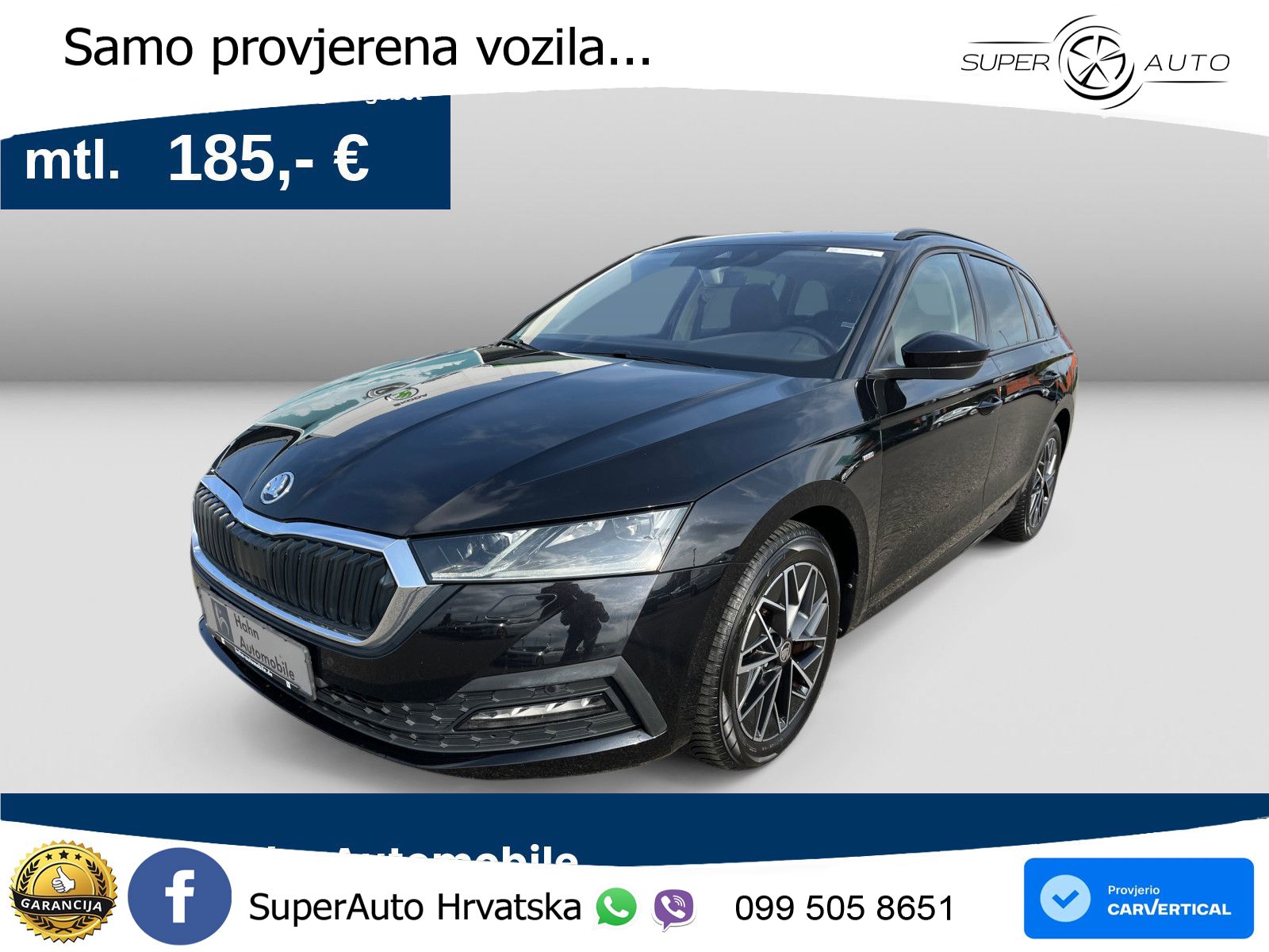 Škoda Octavia Combi 2.0 TDI (150 KS) DSG