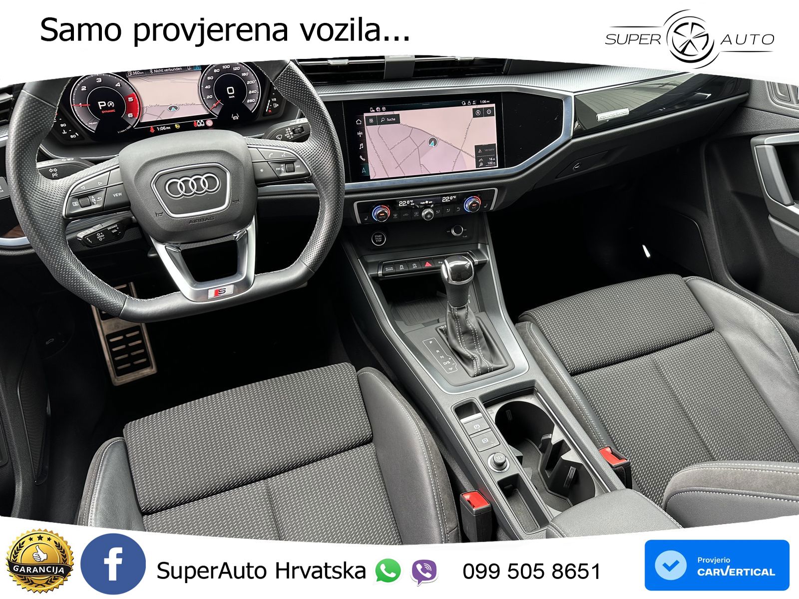 Audi Q3 40 TDI (200 KS) quattro S tronic S line LED+GR SJED+ACC