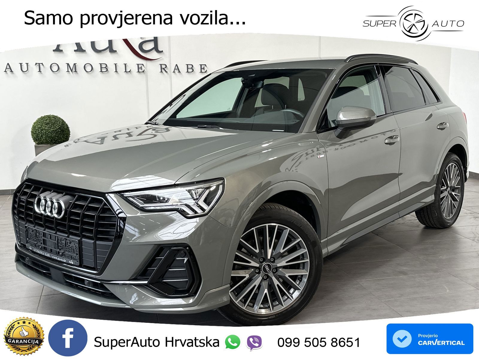 Audi Q3 40 TDI (200 KS) quattro S tronic S line LED+GR SJED+ACC