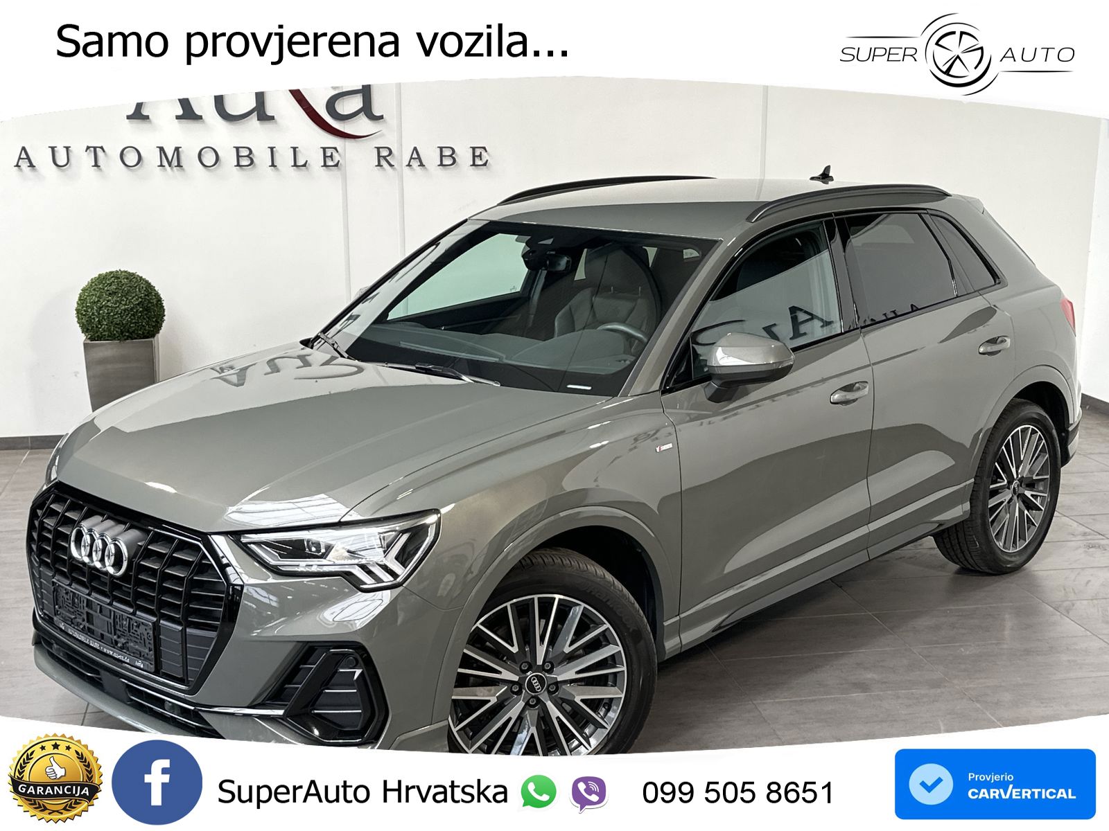 Audi Q3 40 TDI (200 KS) quattro S tronic S line LED+GR SJED+ACC