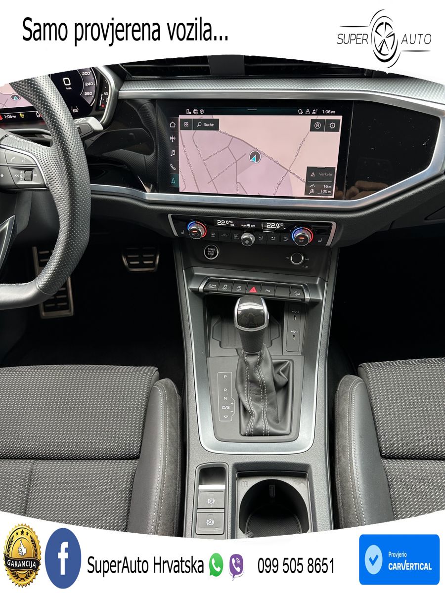 Audi Q3 40 TDI (200 KS) quattro S tronic S line LED+GR SJED+ACC