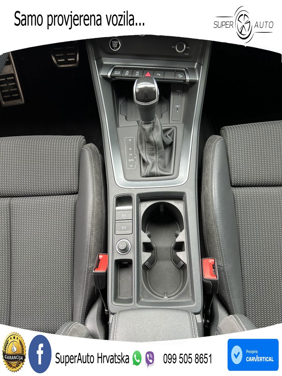 Audi Q3 40 TDI (200 KS) quattro S tronic S line LED+GR SJED+ACC
