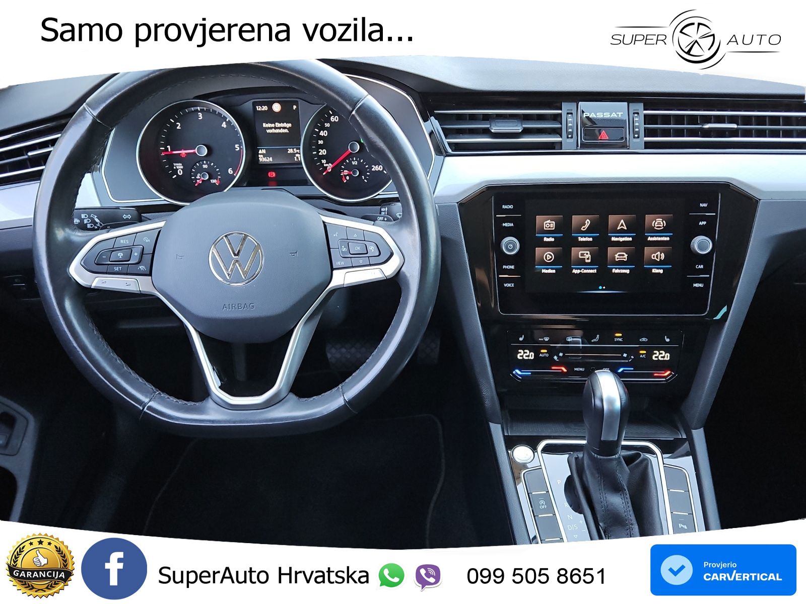 Volkswagen Passat Variant 2.0 TDI (150 KS) DSG Business LED+GR SJED+ACC