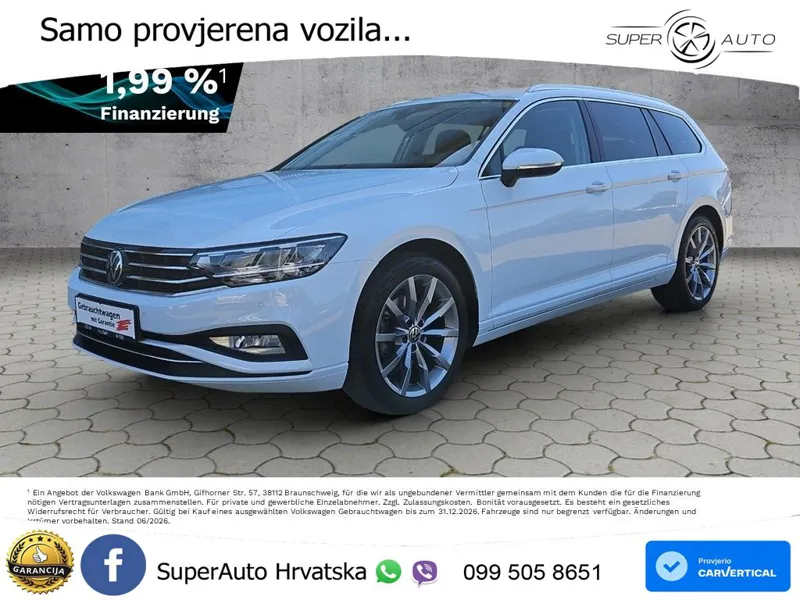 Volkswagen Passat Variant 2.0 TDI (150 KS) DSG Business LED+GR SJED+ACC