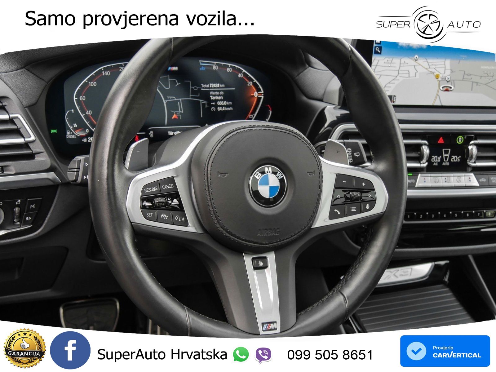 BMW X3 20d xDrive Steptronic M Sport LED+GR SJED+ACC