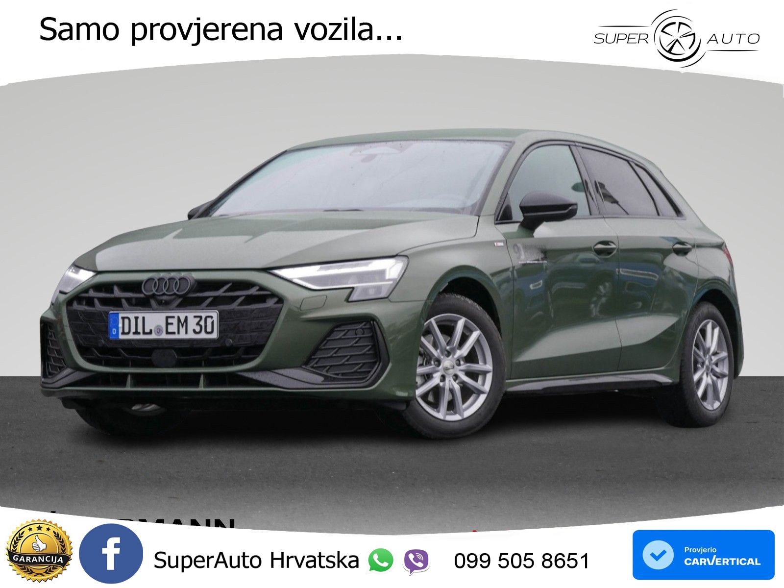 Audi A3 35 TFSI (150 KS) S tronic S line LED+GR SJED+ACC