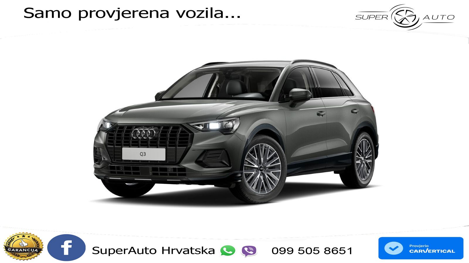 Audi Q3 35 TFSI (150 KS) S tronic LED+GR SJED+ACC