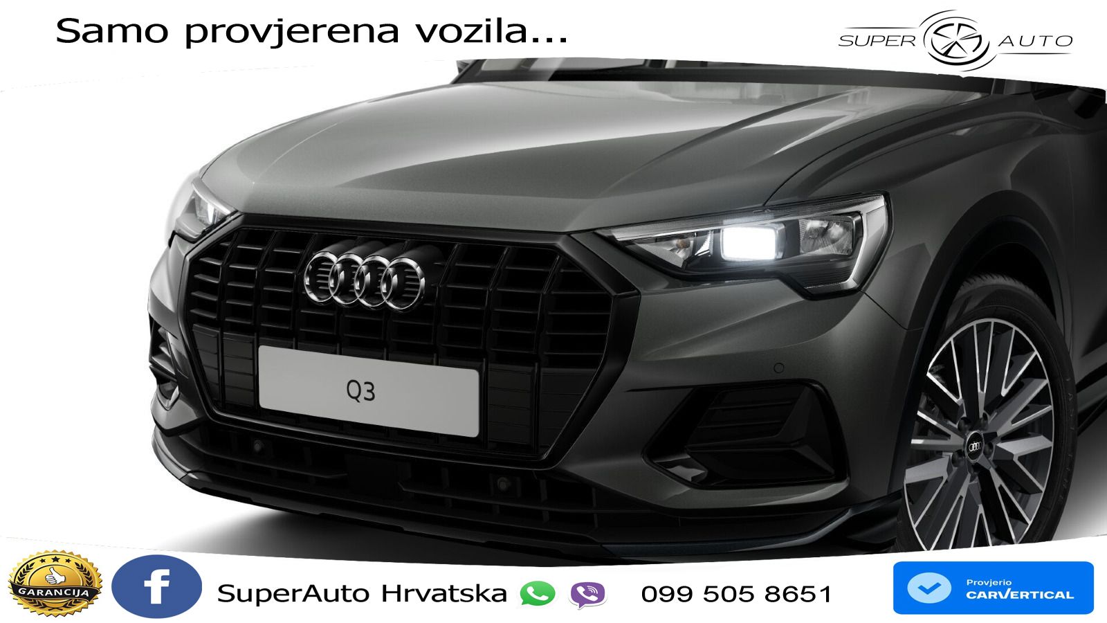Audi Q3 35 TFSI (150 KS) S tronic LED+GR SJED+ACC