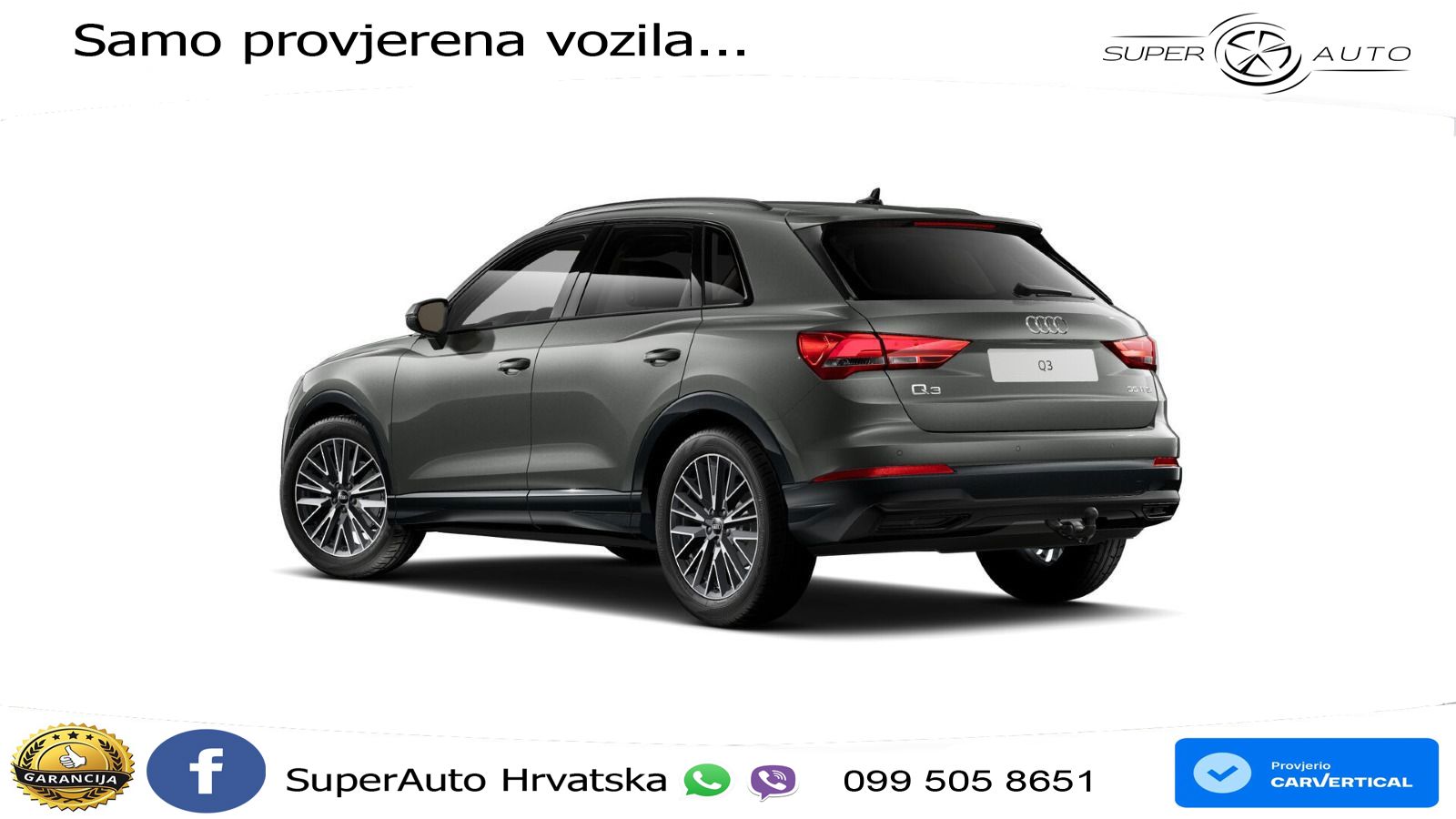 Audi Q3 35 TFSI (150 KS) S tronic LED+GR SJED+ACC