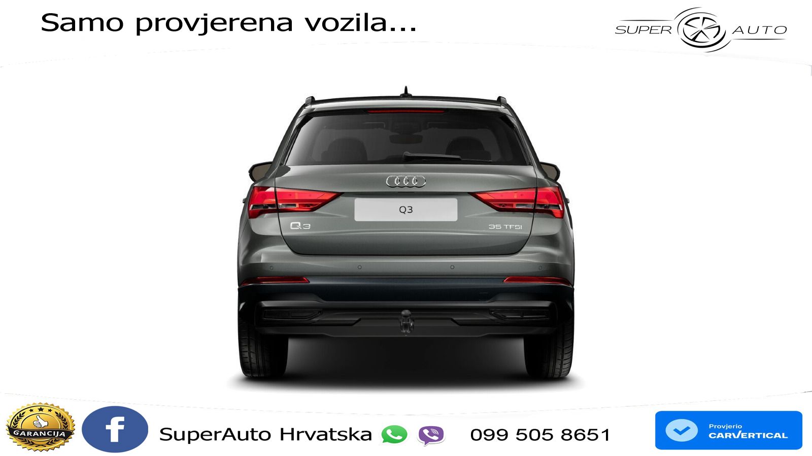 Audi Q3 35 TFSI (150 KS) S tronic LED+GR SJED+ACC