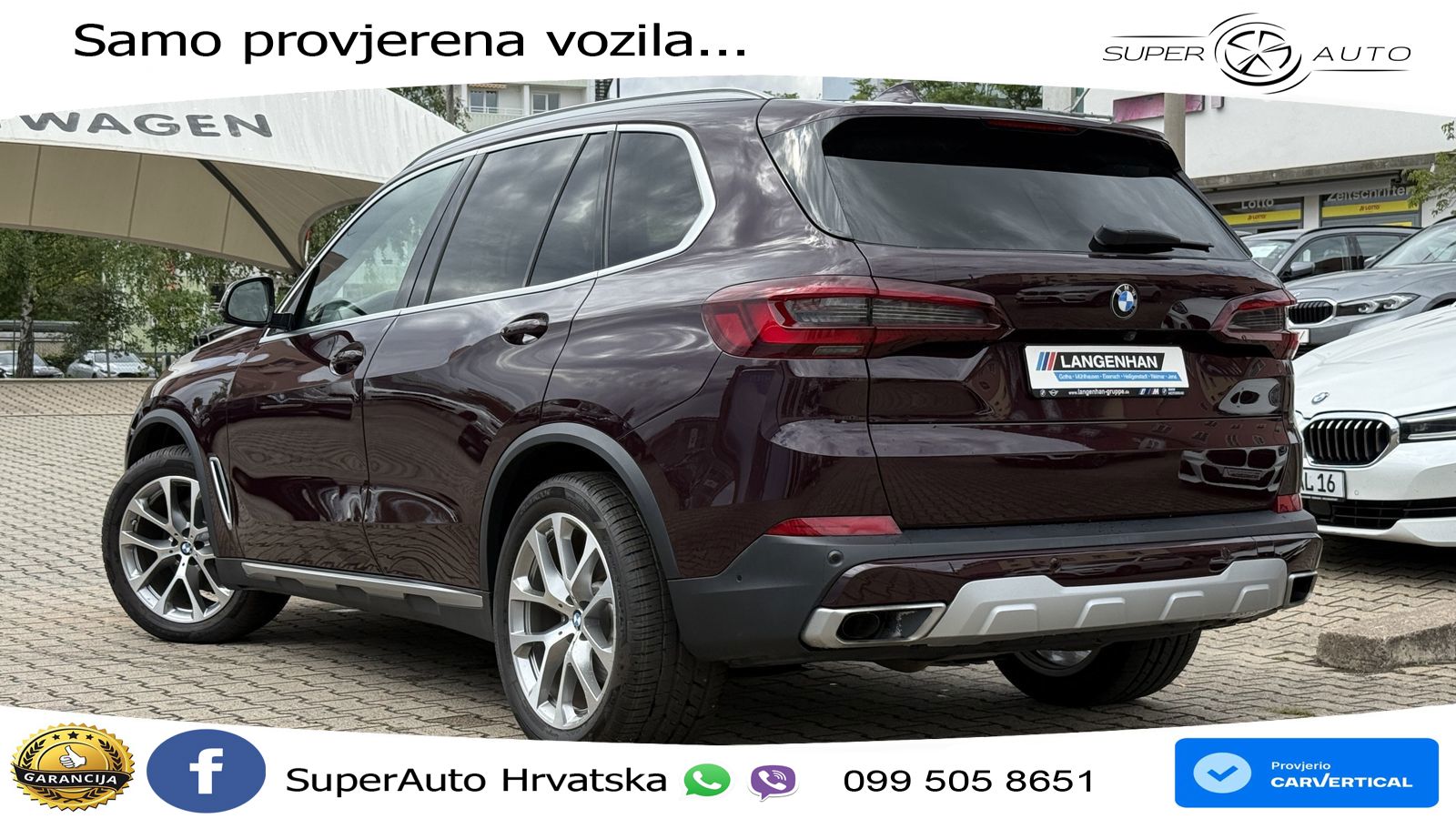 BMW X5 30d (286 KS) xDrive Steptronic ZRAČNI+ACC+GR SJED+360