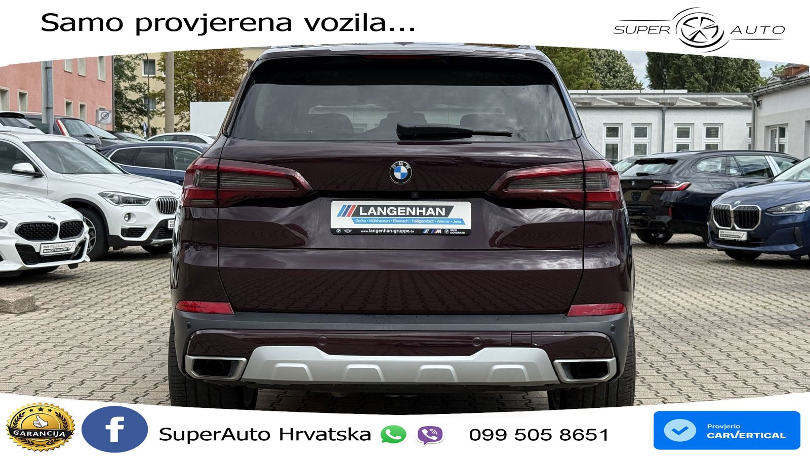 BMW X5 30d (286 KS) xDrive Steptronic ZRAČNI+ACC+GR SJED+360