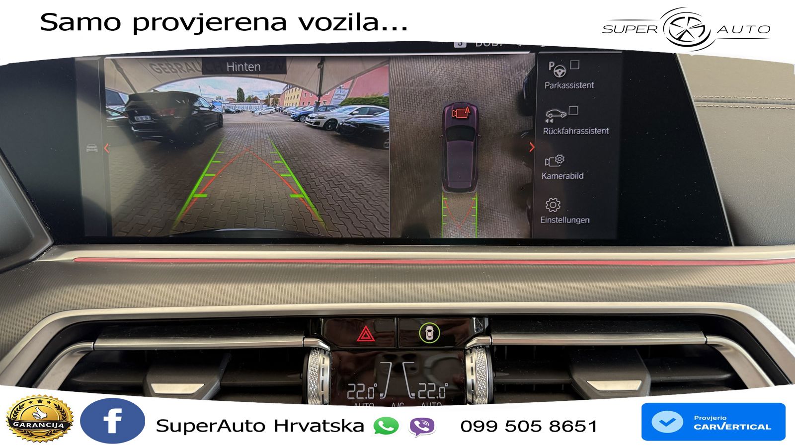 BMW X5 30d (286 KS) xDrive Steptronic ZRAČNI+ACC+GR SJED+360