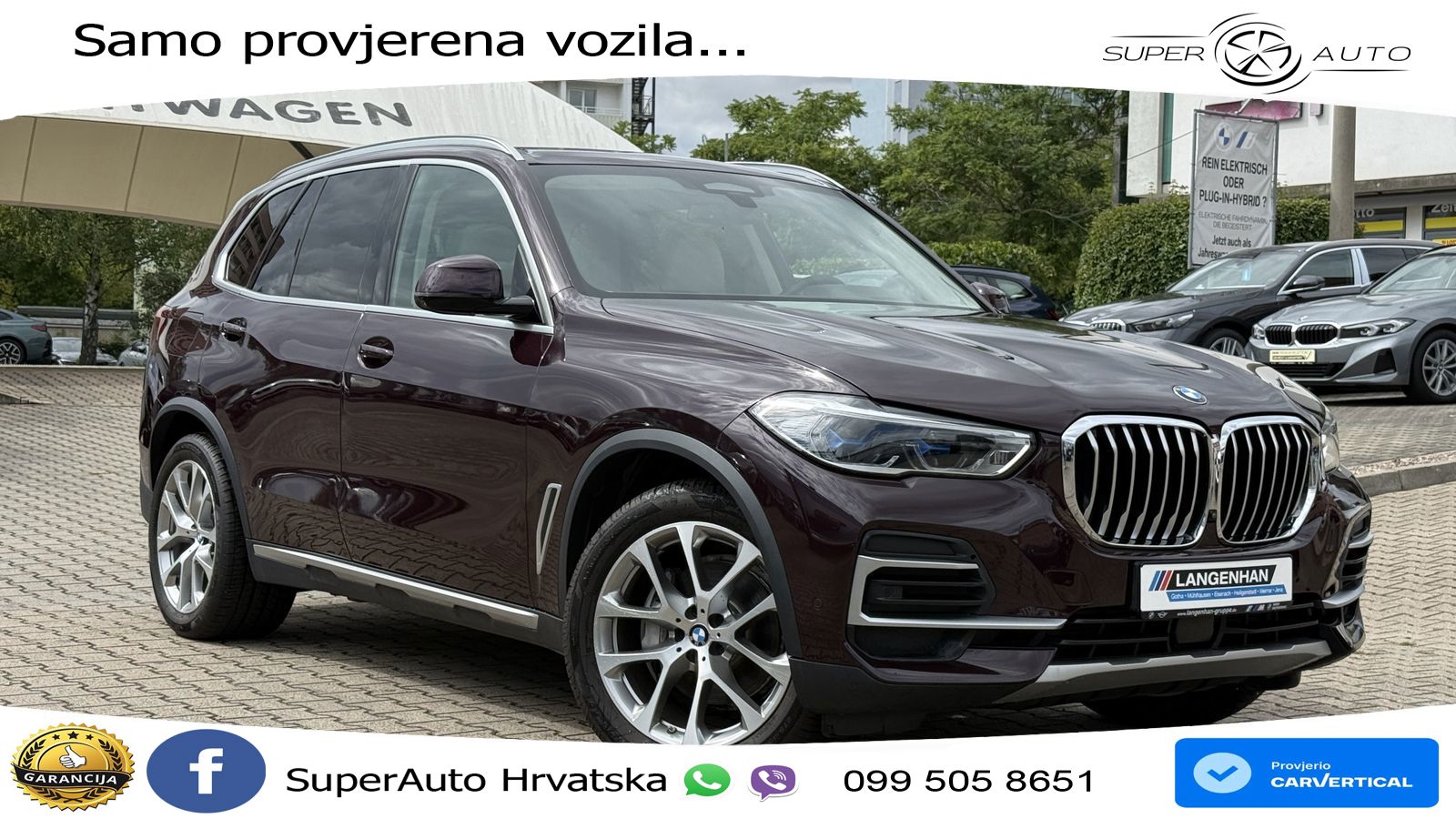 BMW X5 30d (286 KS) xDrive Steptronic ZRAČNI+ACC+GR SJED+360
