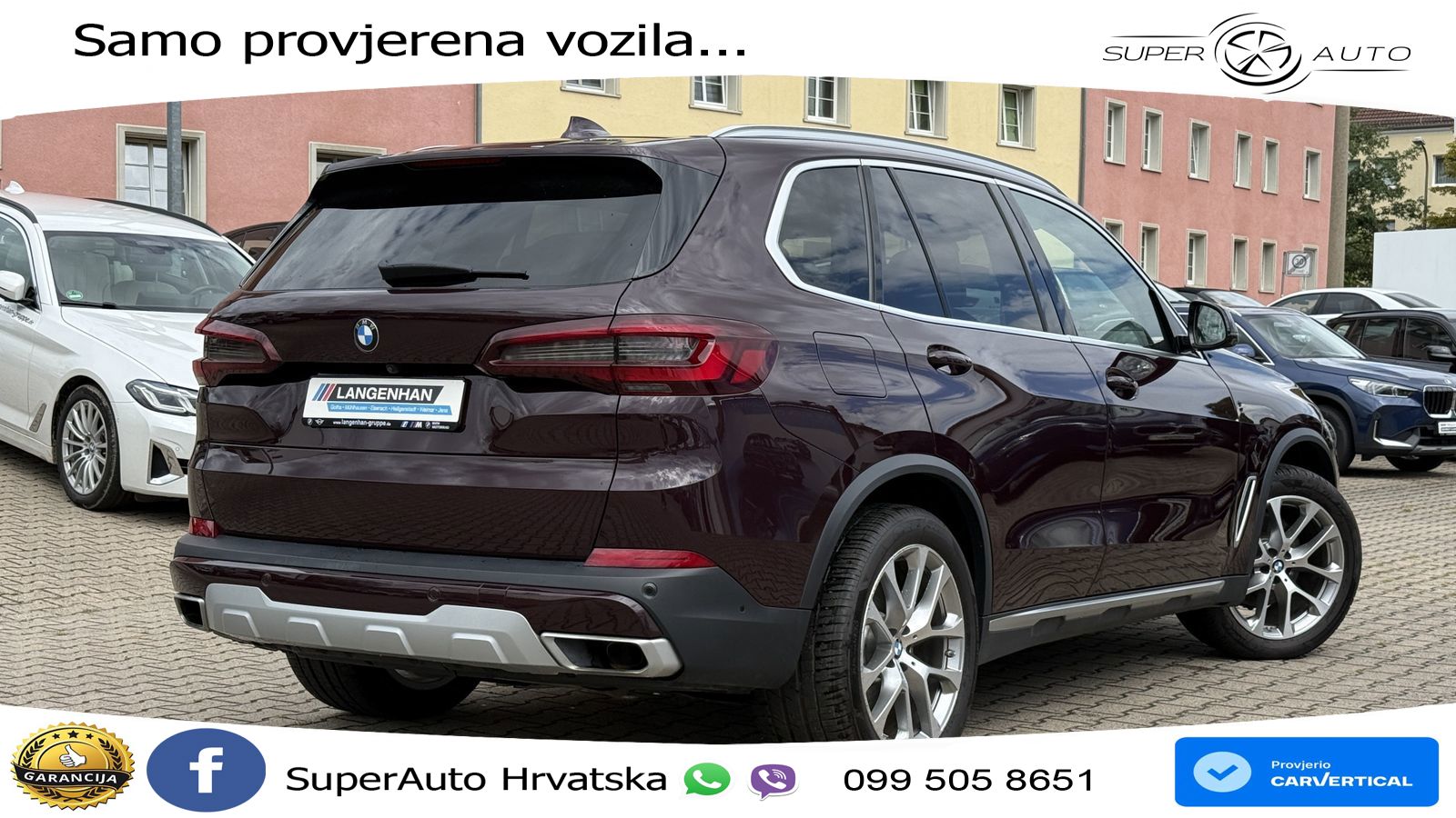 BMW X5 30d (286 KS) xDrive Steptronic ZRAČNI+ACC+GR SJED+360