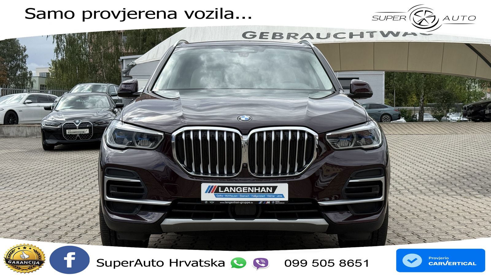 BMW X5 30d (286 KS) xDrive Steptronic ZRAČNI+ACC+GR SJED+360
