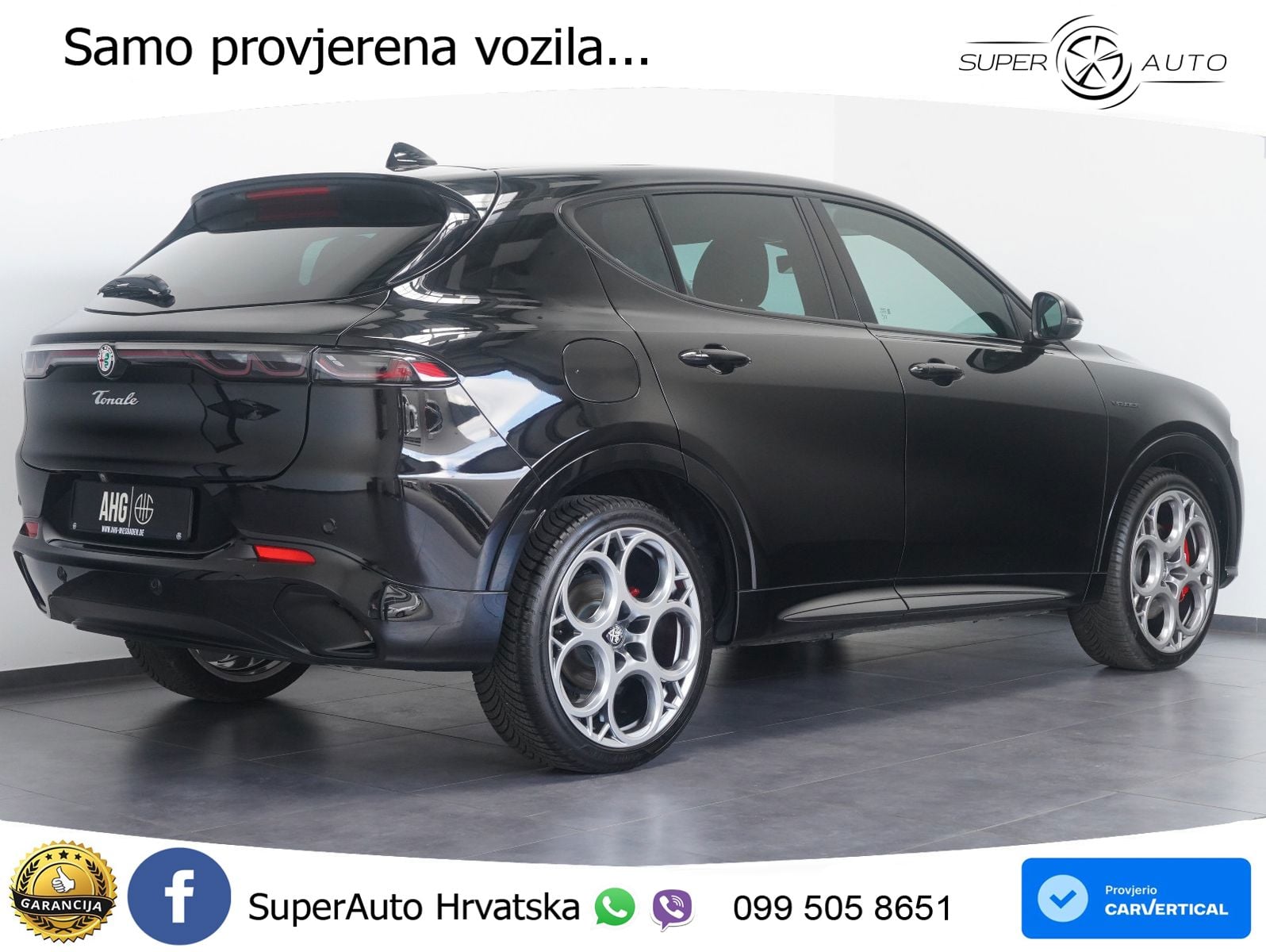 Alfa Romeo Tonale 1.5 VGT (160 KS) 48V-Hybrid TCT LED+GR SJED+ACC