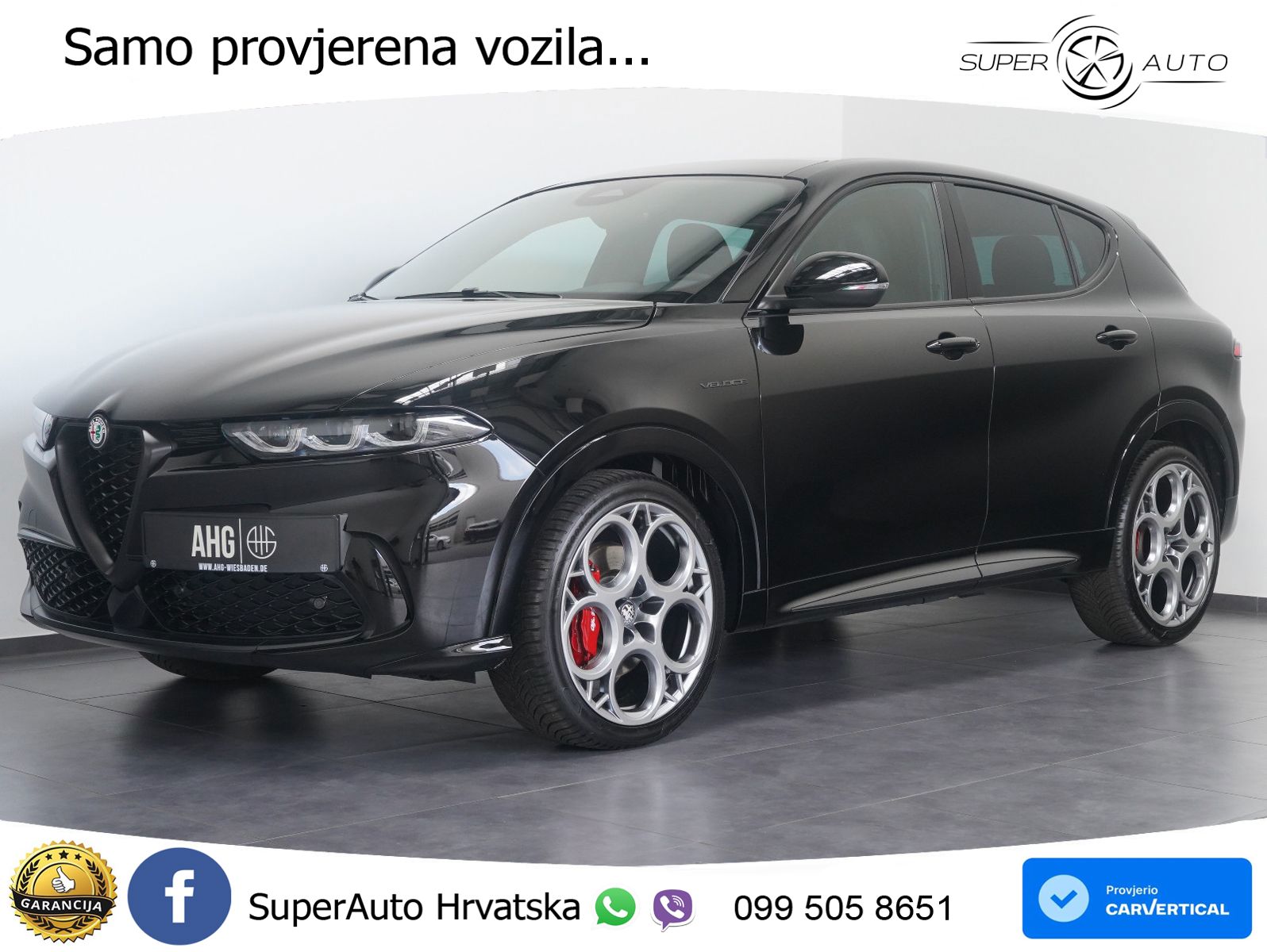 Alfa Romeo Tonale 1.5 VGT (160 KS) 48V-Hybrid TCT LED+GR SJED+ACC