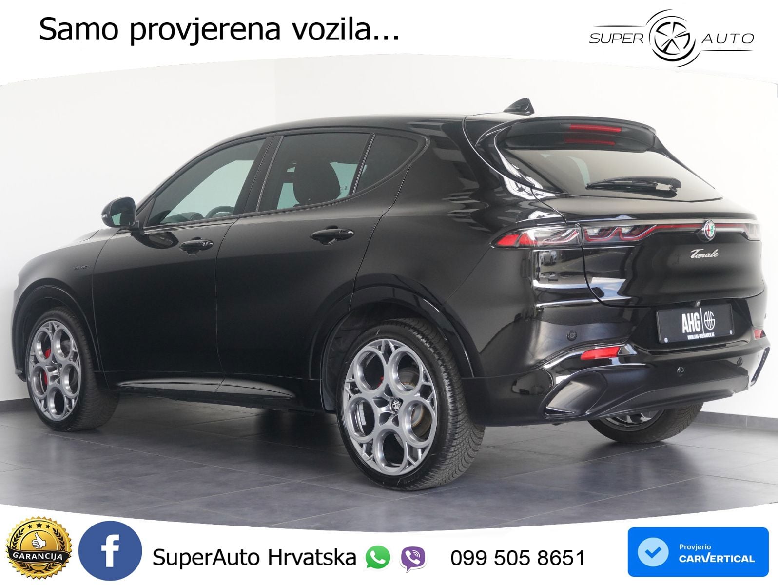 Alfa Romeo Tonale 1.5 VGT (160 KS) 48V-Hybrid TCT LED+GR SJED+ACC