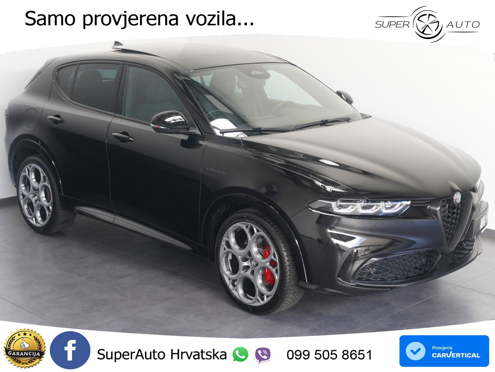 Alfa Romeo Tonale 1.5 VGT (160 KS) 48V-Hybrid TCT LED+GR SJED+ACC