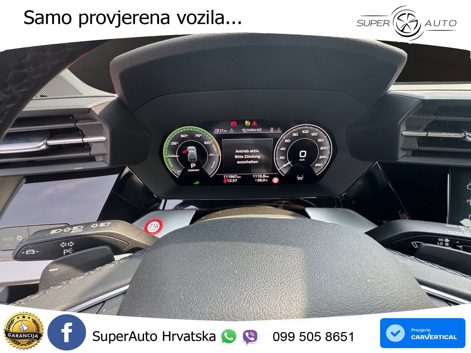 Audi A3 40 TFSIe (204 KS) S tronic LED+GR SJED+ACC