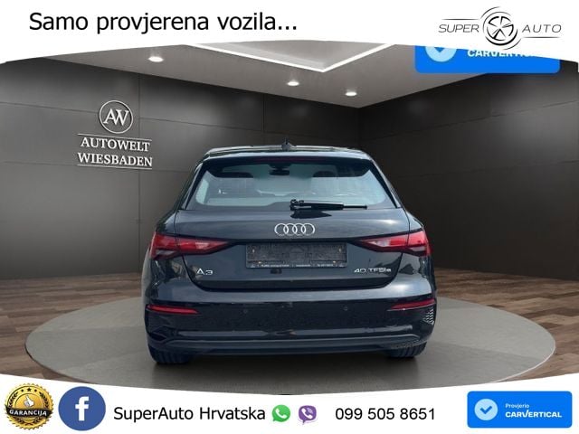 Audi A3 40 TFSIe (204 KS) S tronic LED+GR SJED+ACC