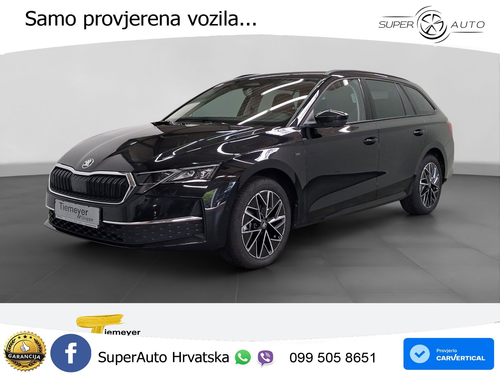 Škoda Octavia Combi 2.0 TDI (150 KS) DSG MATRIX+GR SJED+KAM