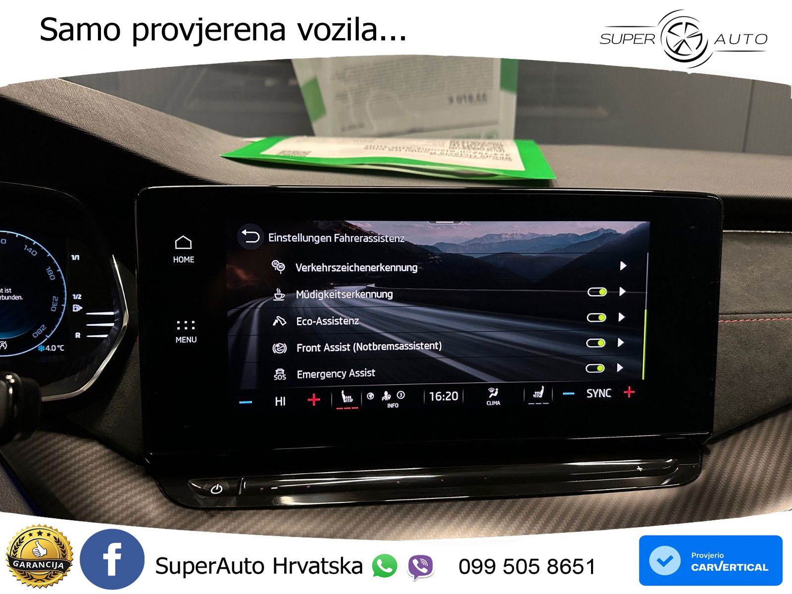 Škoda Octavia Combi RS 2.0 TDI (200 KS) 4x4 DSG LED+GR SJED+ACC