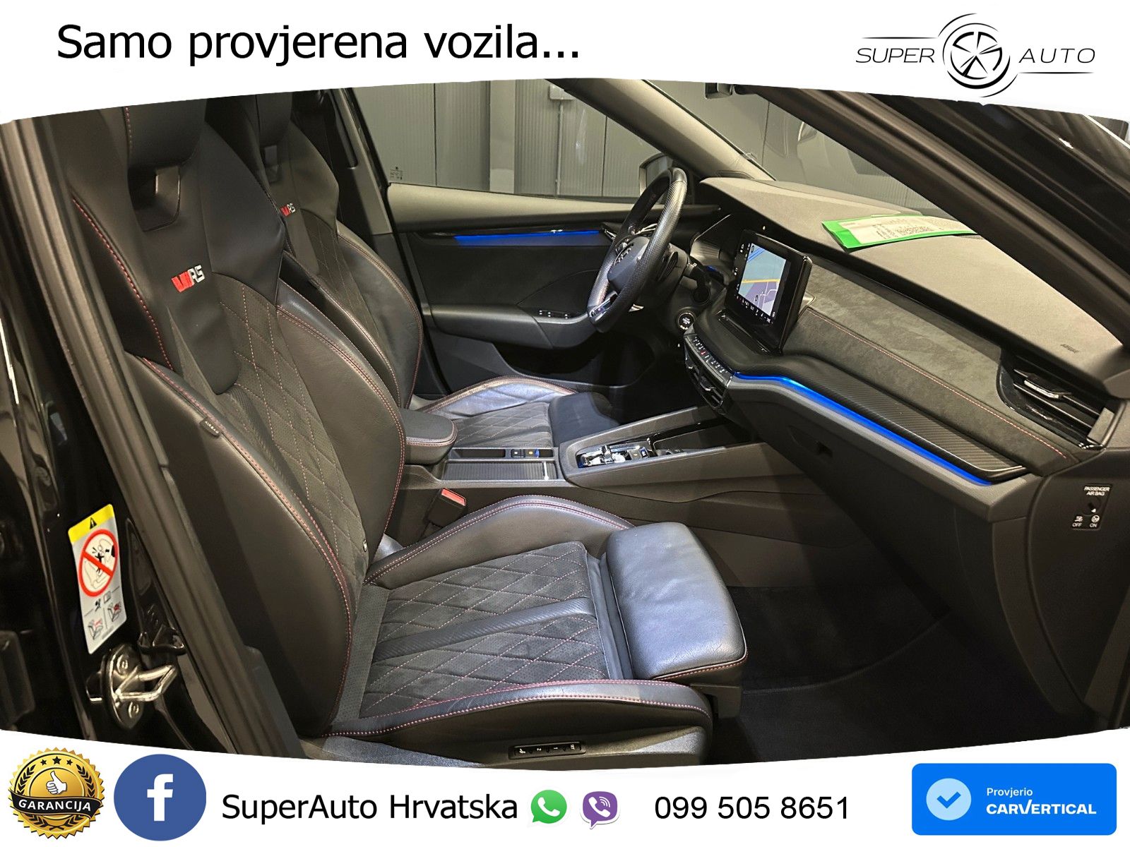 Škoda Octavia Combi RS 2.0 TDI (200 KS) 4x4 DSG LED+GR SJED+ACC