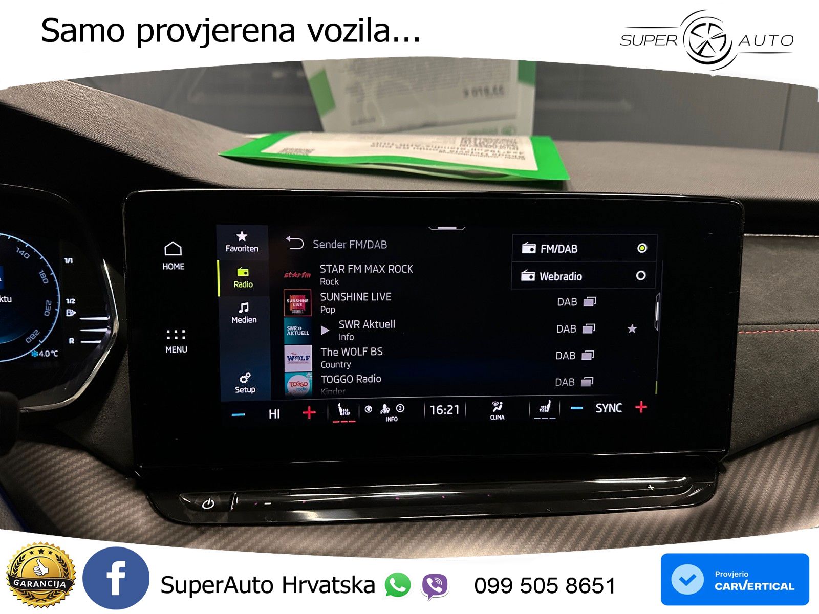 Škoda Octavia Combi RS 2.0 TDI (200 KS) 4x4 DSG LED+GR SJED+ACC