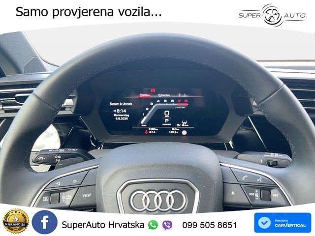 Audi A3 35 TFSI (150 KS) S tronic advanced LED+GR SJED+ACC
