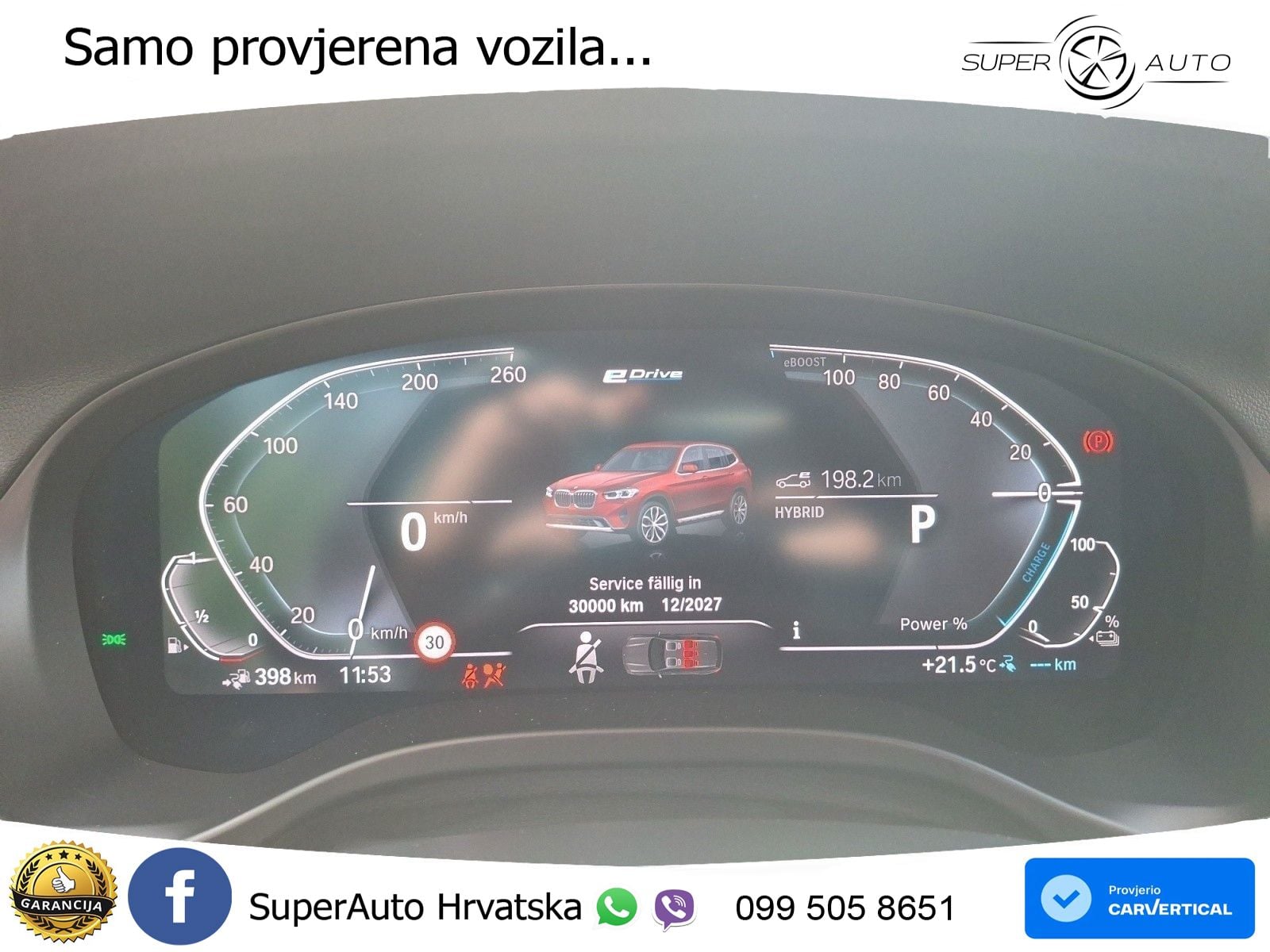 BMW X3 30e xDrive Steptronic