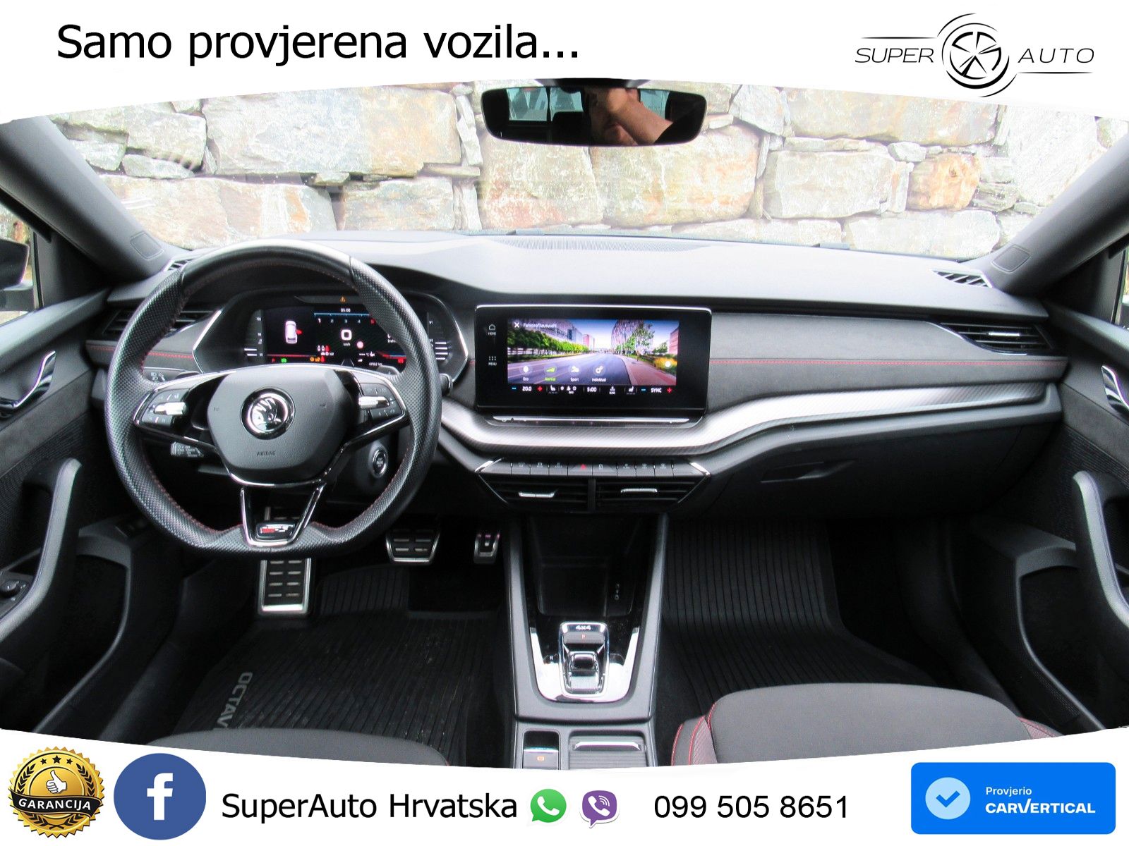Škoda Octavia Combi RS 2.0 TDI (200 KS) 4x4 DSG LED+GR SJED+ACC