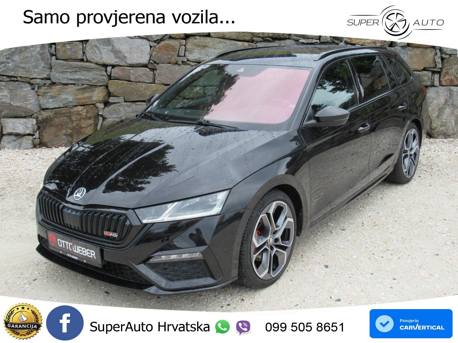 Škoda Octavia Combi RS 2.0 TDI (200 KS) 4x4 DSG LED+GR SJED+ACC