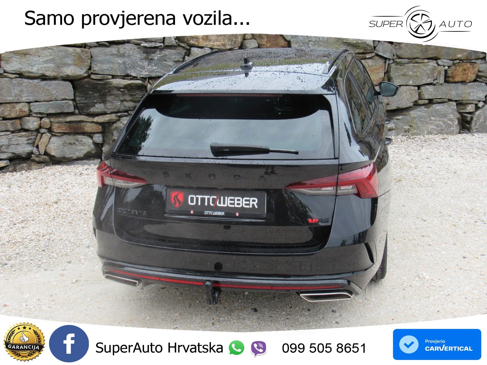 Škoda Octavia Combi RS 2.0 TDI (200 KS) 4x4 DSG LED+GR SJED+ACC