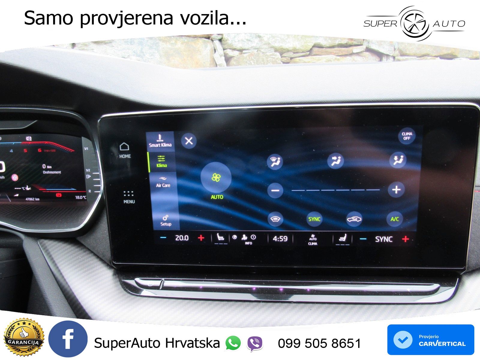 Škoda Octavia Combi RS 2.0 TDI (200 KS) 4x4 DSG LED+GR SJED+ACC