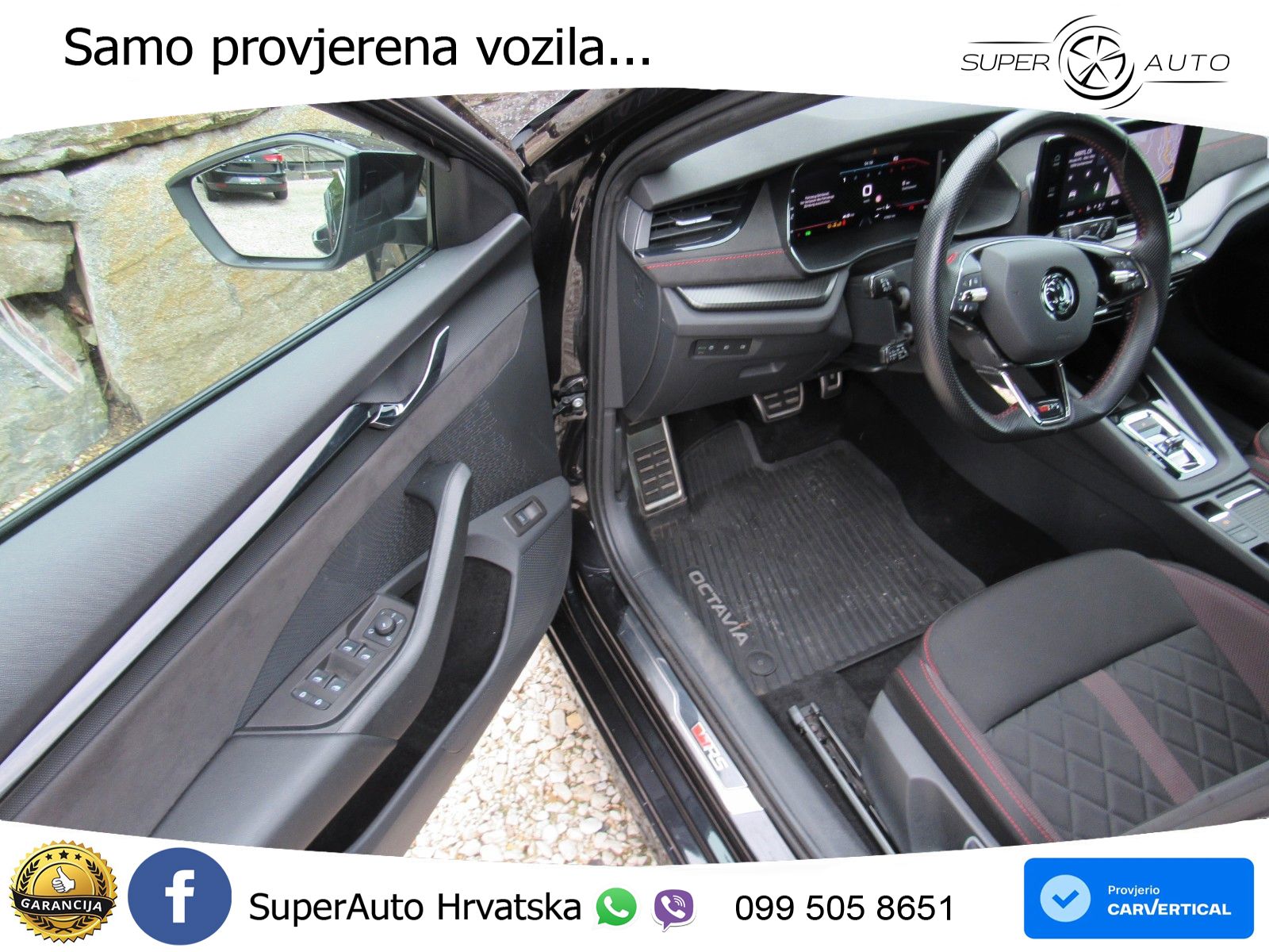 Škoda Octavia Combi RS 2.0 TDI (200 KS) 4x4 DSG LED+GR SJED+ACC