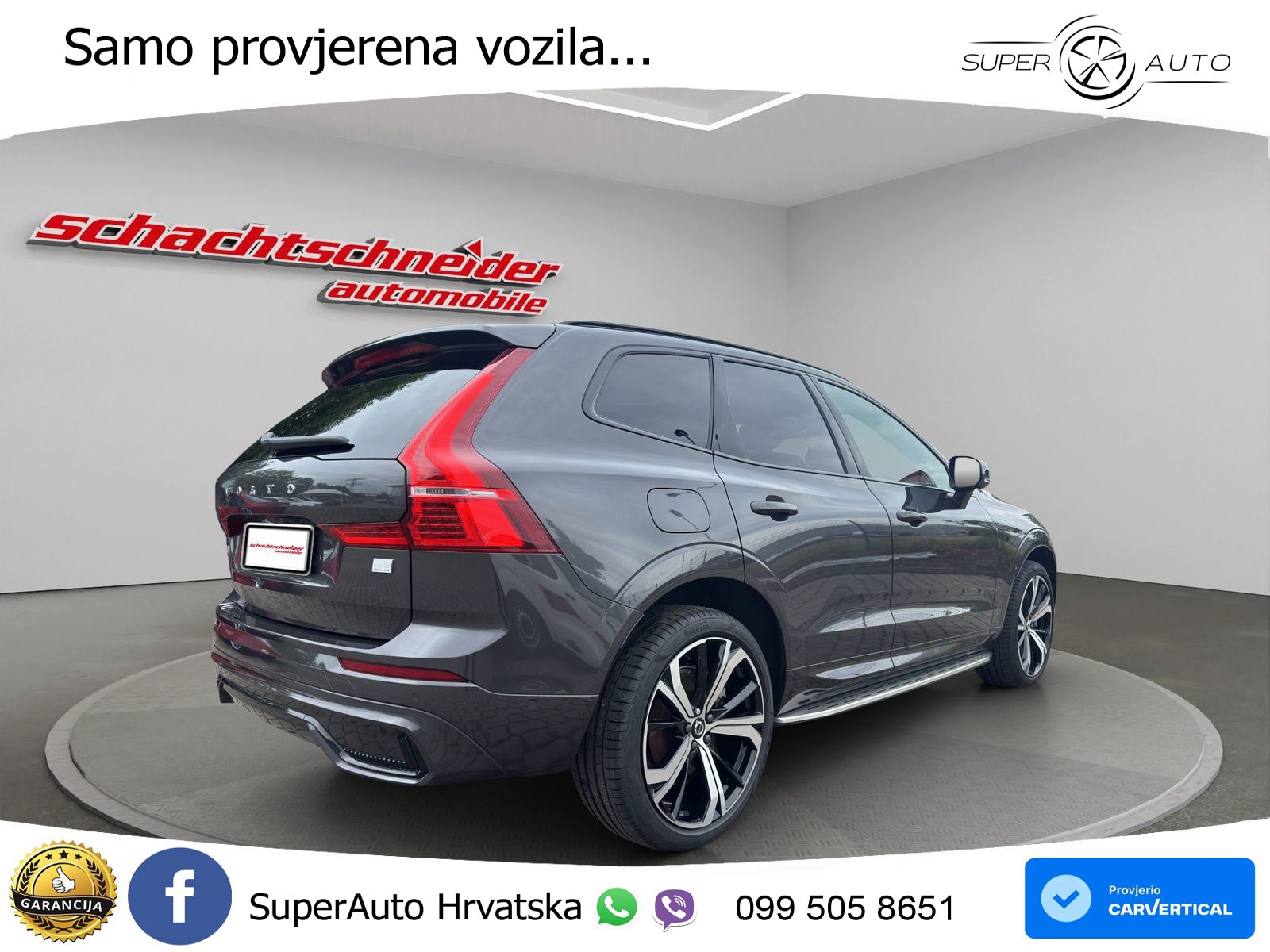 Volvo XC60 T6 AWD Geartronic ACC+GR SJED+360+PANO